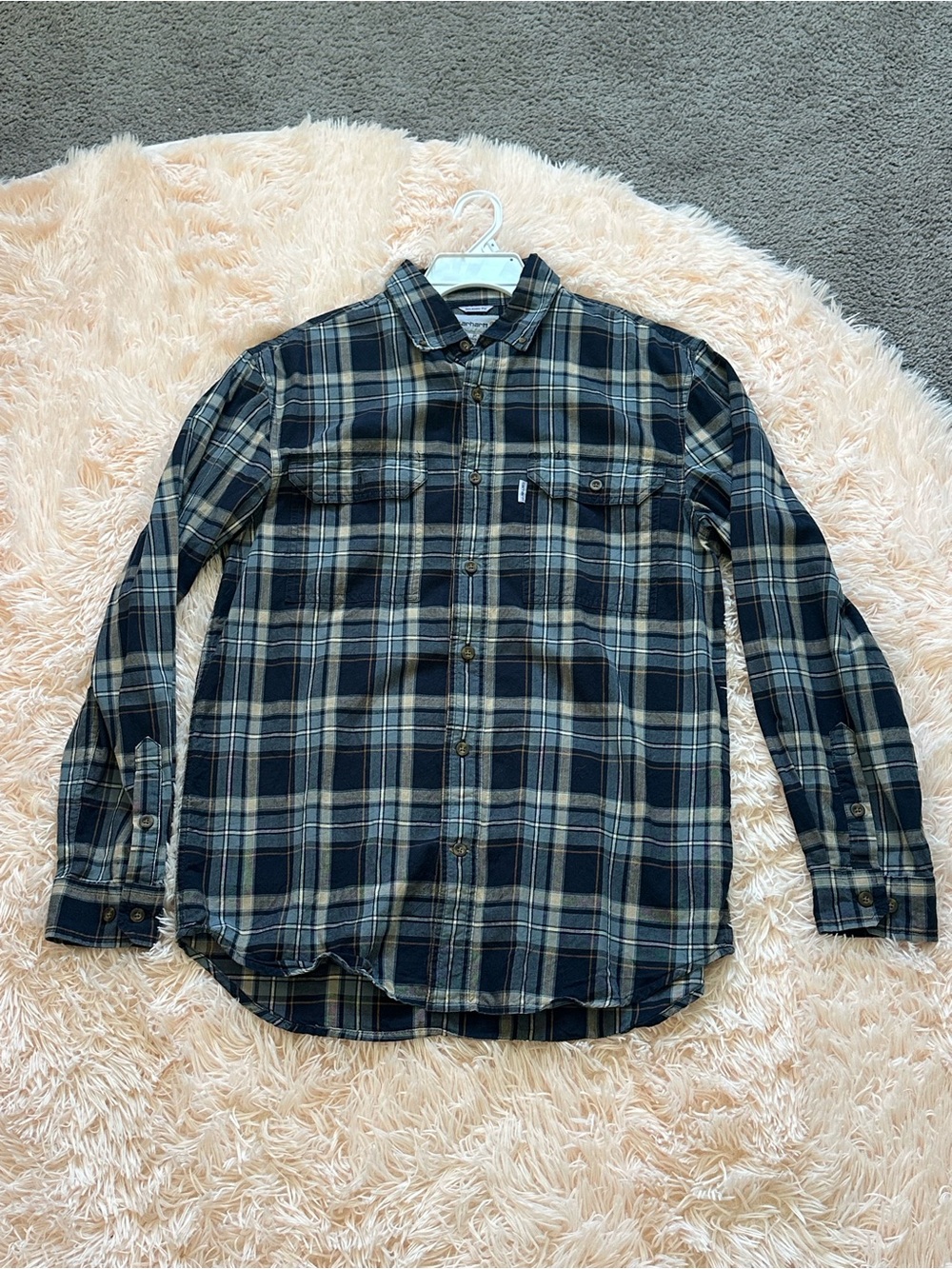 Men’s Long Sleeve Carhartt Button Down